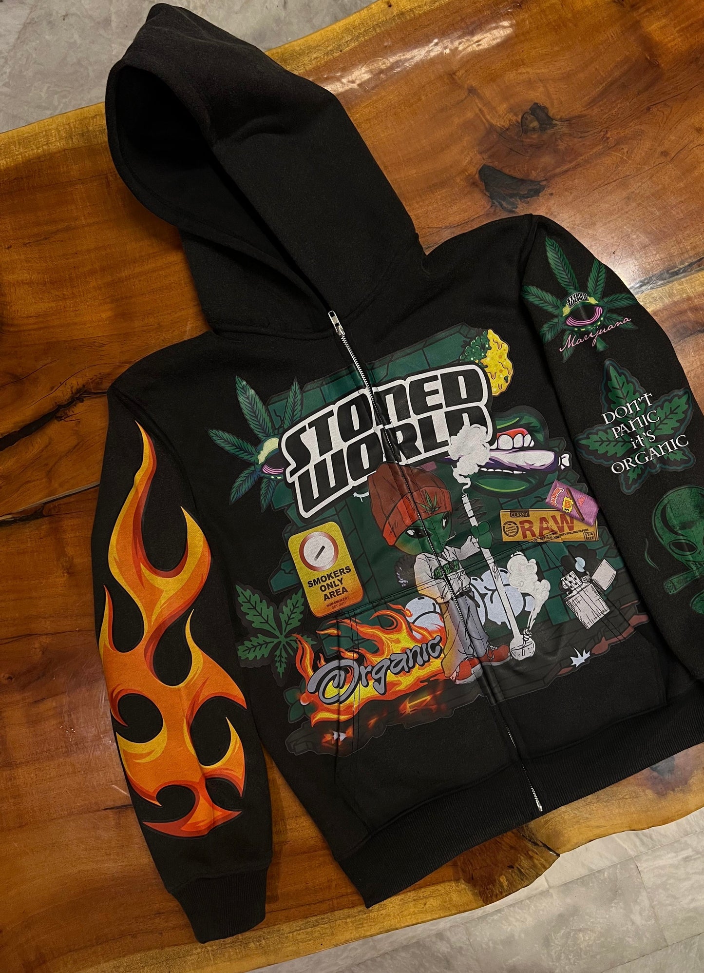 Stonedworld organic hoodie