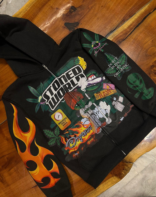 Stonedworld organic hoodie